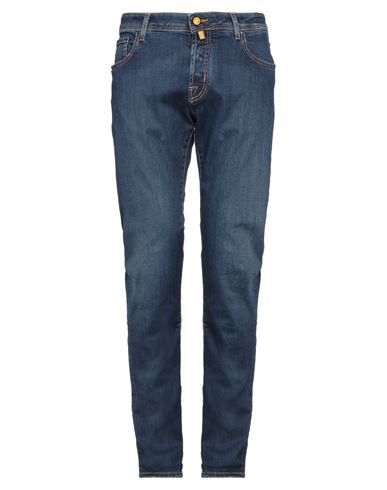 Jacob Cohёn Man Jeans Blue Size 32 Cotton, Elastomultiester, Elastane, Polyester