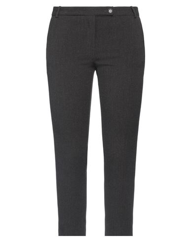 Shop Sangermano Woman Pants Steel Grey Size 10 Polyester, Viscose, Elastane