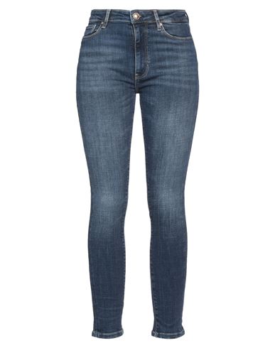 Shop Guess Woman Jeans Blue Size 29w-29l Cotton, Elastane