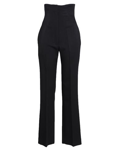 Victoria Beckham Woman Pants Black Size 4 Virgin Wool, Polyamide, Elastane