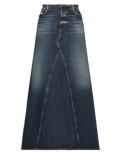 Diesel Woman Denim Skirt Blue Size 27 Cotton In Blue