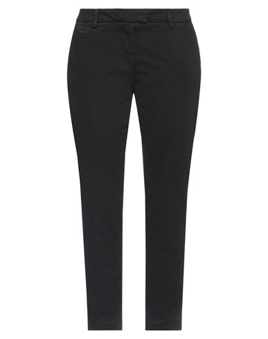 Peuterey Woman Pants Black Size 8 Cotton, Elastane In Black