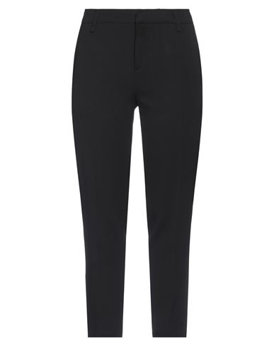 Gentryportofino Woman Pants Black Size 4 Viscose, Virgin Wool, Elastane In Black