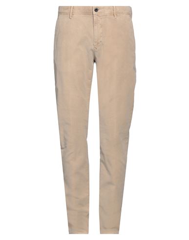 Incotex Man Pants Beige Size 38 Cotton, Elastane In Beige
