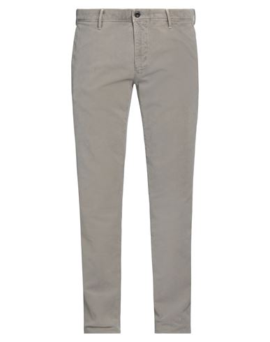 Incotex Man Pants Light Grey Size 32 Cotton, Elastane In Grey