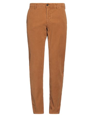 Incotex Man Pants Camel Size 31 Cotton, Elastane In Beige
