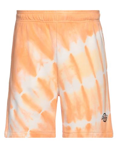 Dickies Man Shorts & Bermuda Shorts Orange Size S Cotton