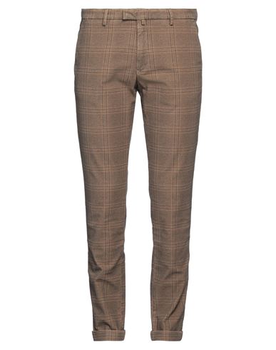 Briglia 1949 Man Pants Khaki Size 42 Cotton, Elastane In Brown