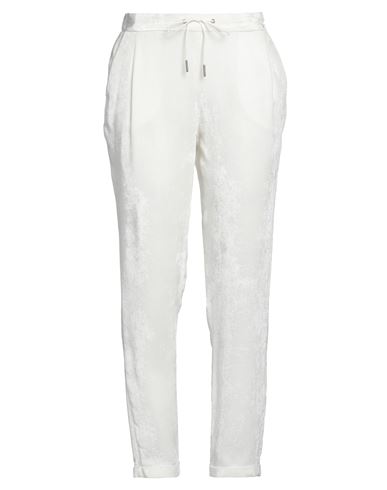 Fabiana Filippi Woman Pants Ivory Size 10 Viscose, Elastane In White