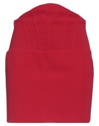Shop Imperial Woman Mini Skirt Red Size M Polyester, Elastane
