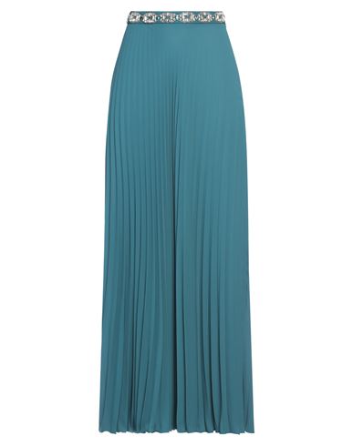 Shop Elisabetta Franchi Woman Maxi Skirt Deep Jade Size 8 Polyester In Green