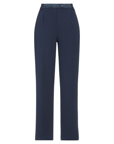 Imperial Woman Pants Midnight Blue Size Xs Polyester, Elastane