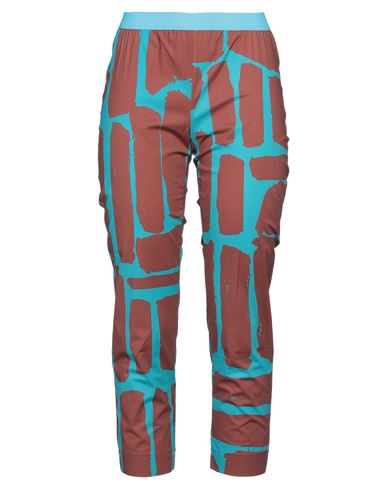 Liviana Conti Woman Pants Brown Size 2 Cotton, Polyamide, Elastane