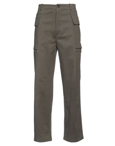 Ballantyne Man Pants Military Green Size 34 Cotton, Elastane In Green