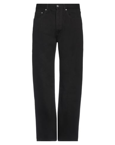 Palm Angels Man Jeans Black Size 32 Cotton, Polyester In Black