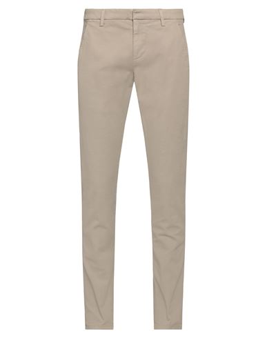 Dondup Man Pants Khaki Size 29 Cotton, Elastane In Beige