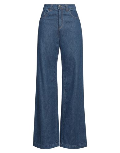 Shop Emporio Armani Woman Jeans Blue Size 30 Cotton