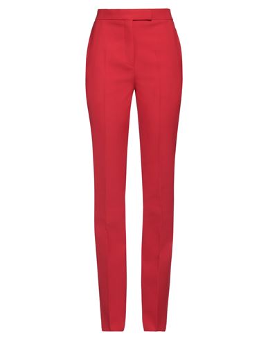 Shop Ferragamo Woman Pants Red Size 4 Virgin Wool