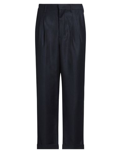 AMI ALEXANDRE MATTIUSSI AMI ALEXANDRE MATTIUSSI MAN PANTS MIDNIGHT BLUE SIZE 24 VIRGIN WOOL 