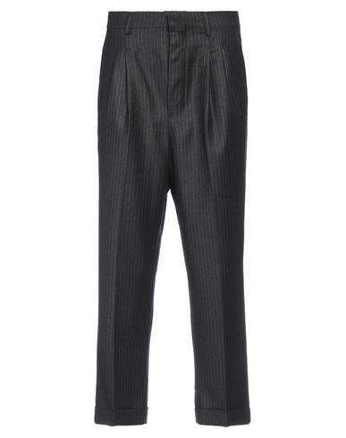 Shop Ami Alexandre Mattiussi Man Pants Steel Grey Size 24 Virgin Wool