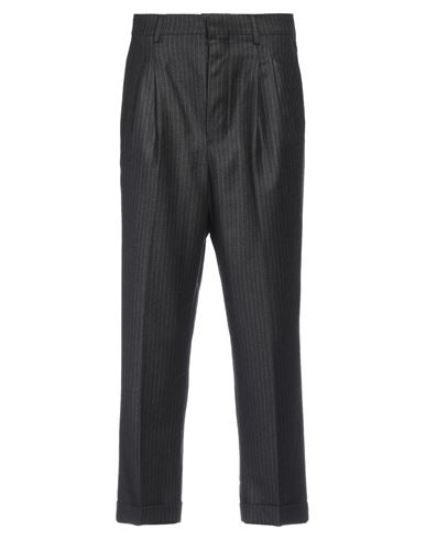AMI ALEXANDRE MATTIUSSI AMI ALEXANDRE MATTIUSSI MAN PANTS CHARCOAL SIZE 26 VIRGIN WOOL 
