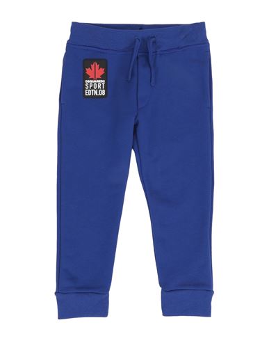 Dsquared2 Toddler Pants Bright Blue Size 6 Cotton In Blue