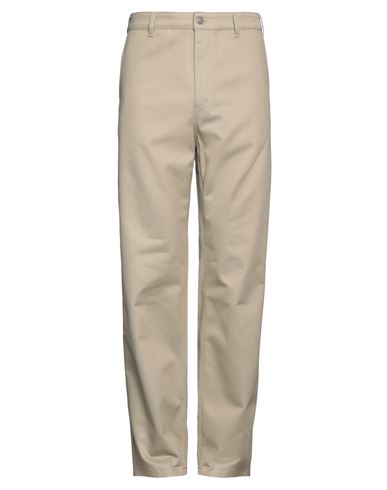 Celine Man Pants Beige Size 32 Cotton In Neutral