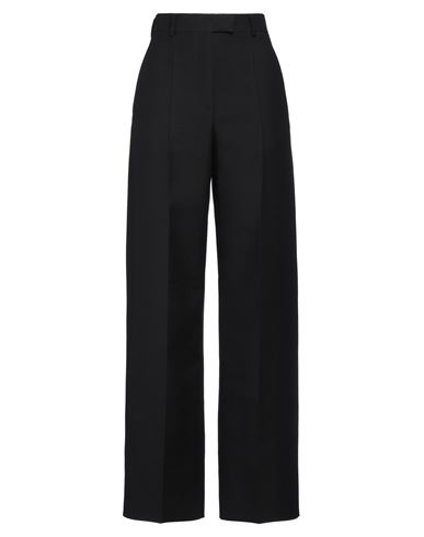 Valentino Garavani Woman Pants Black Size 10 Virgin Wool, Silk