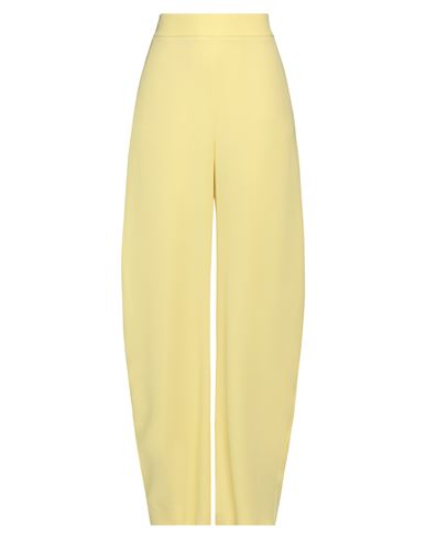 Shop Alessandro Vigilante Woman Pants Yellow Size 8 Acetate, Viscose