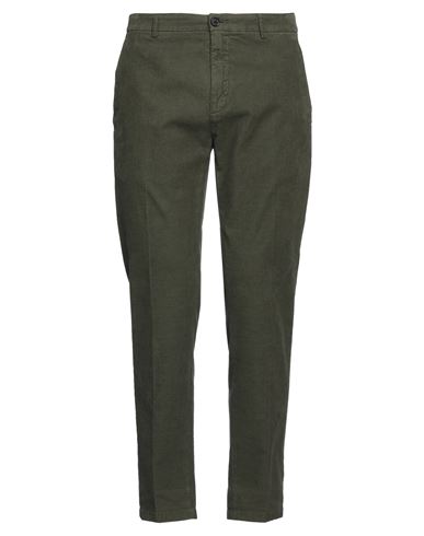 Department 5 Man Pants Military Green Size 35 Cotton, Rubber