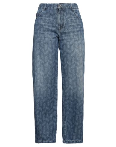 Shop Isabel Marant Woman Jeans Blue Size 34 Cotton