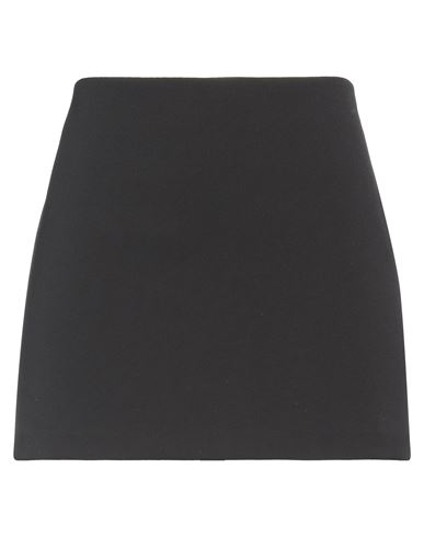Shop Rue Du Bac Woman Mini Skirt Black Size 6 Polyester, Elastane
