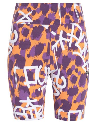 Shop Puma X X-girl " Aop Short Tights 7" " Woman Shorts & Bermuda Shorts Purple Size L Cotto