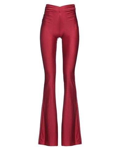 Aniye By Woman Pants Burgundy Size 2 Polyester, Elastane In Red