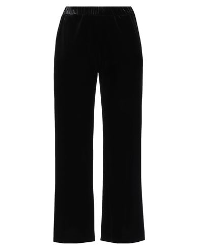 Rue Du Bac Woman Pants Black Size 4 Polyester, Elastane