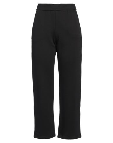 Shop 's Max Mara Woman Pants Black Size S Cotton, Polyamide, Elastane