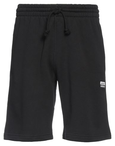 Adidas Originals Man Shorts & Bermuda Shorts Black Size Xs Cotton