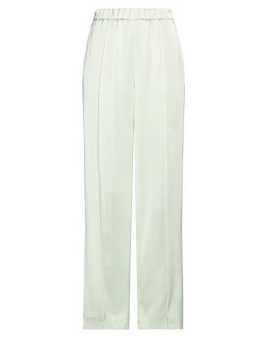 Jil Sander White Layered Trousers In Green