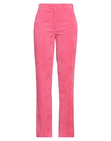 Patrizia Pepe Woman Pants Fuchsia Size 10 Polyester, Polyamide, Elastane In Pink