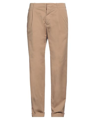Incotex Man Pants Camel Size 40 Cotton, Elastane In Beige