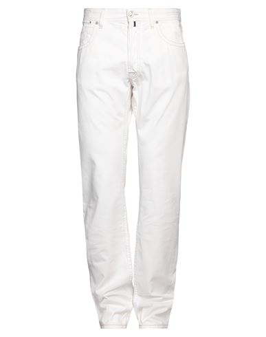 Jacob Cohёn Man Pants Ivory Size 34 Cotton In White