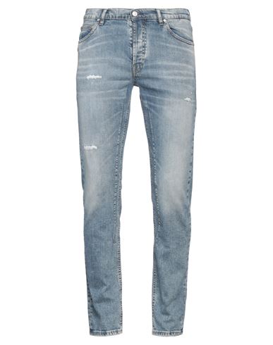 Grey Daniele Alessandrini Man Jeans Blue Size 32 Cotton, Elastane