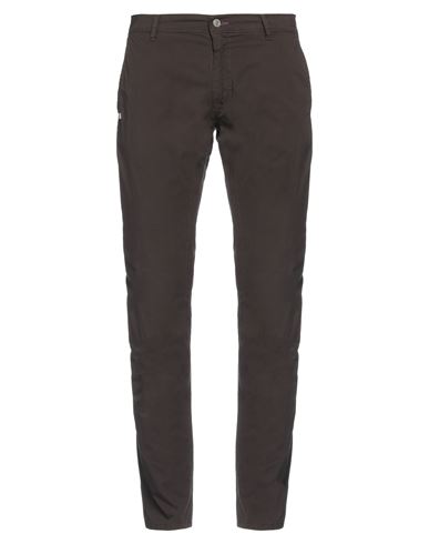 Grey Daniele Alessandrini Man Pants Dark Brown Size 32 Cotton, Elastane In Black