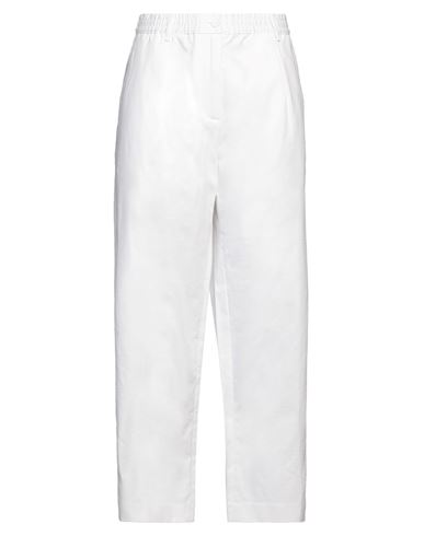 Aspesi Woman Pants White Size 8 Cotton In White