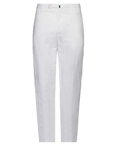 Shop Incotex Man Pants White Size 40 Linen, Cotton