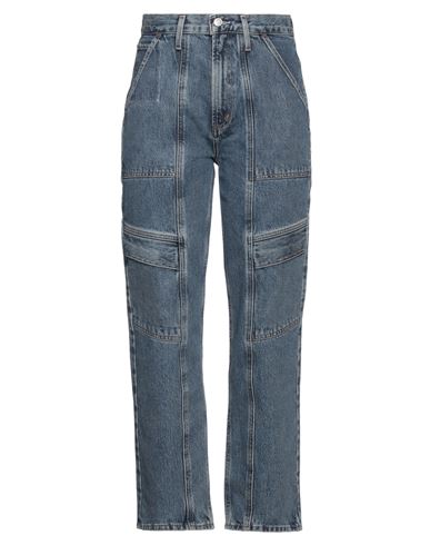 Agolde Woman Jeans Blue Size 29 Organic Cotton In Blue
