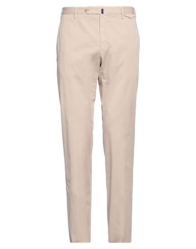 Shop Incotex Man Pants Beige Size 40 Cotton, Elastane