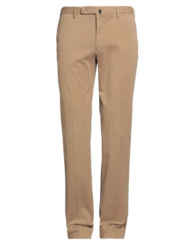 Incotex Man Pants Camel Size 30 Cotton, Elastane In Brown