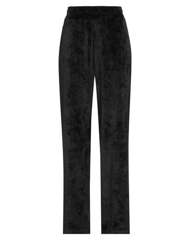 Hinnominate Woman Pants Black Size L Polyester, Elastane In Black