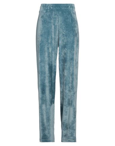 Shop Hinnominate Woman Pants Light Blue Size L Polyester, Elastane